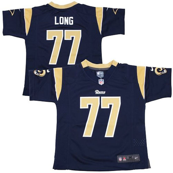 Preschool St. Louis Rams Jake Long Nike Navy Blue Game Jersey