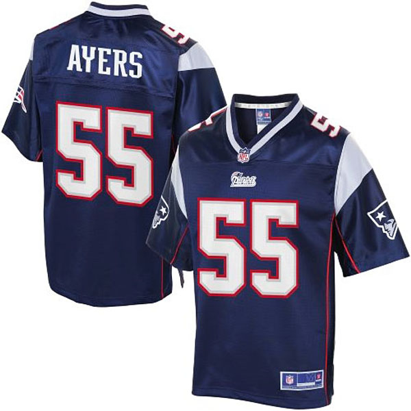 Pro Line Mens New England Patriots #55 Akeem Ayers Team Color Jersey