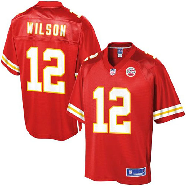 Pro Line Mens Kansas City Chiefs #12 Albert Wilson Team Color Jersey