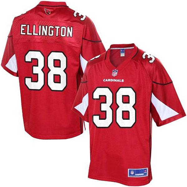 Pro Line Men's Arizona Cardinals #38 Andre Ellington Team Color Jersey