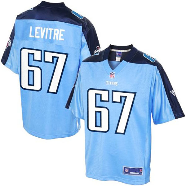 Pro Line Men's Tennessee Titans #67 Andy Levitre Team Color Jersey