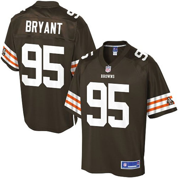 Pro Line Men's Cleveland Browns #95 Armonty Bryant Team Color Jersey