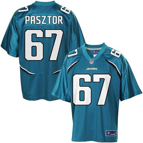 Pro Line Men's Jacksonville Jaguars #67 Austin Pasztor Team Color Jersey