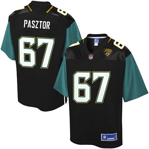 Pro Line Men's Jacksonville Jaguars #67 Austin Pasztor Team Color Jersey