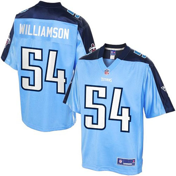 Pro Line Mens Tennessee Titans #54 Avery Williamson Team Color Jersey