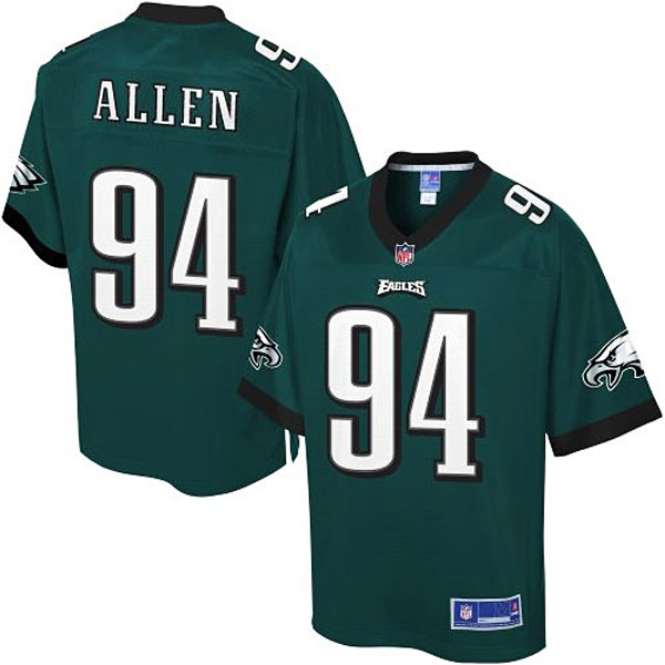 Pro Line Men's Philadelphia Eagles #94 Beau Allen Team Color Jersey