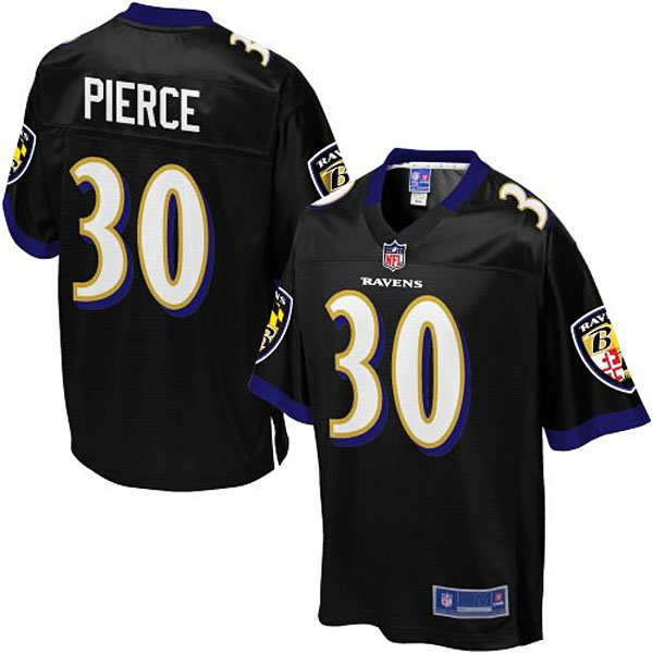 Pro Line Mens Baltimore Ravens #30 Bernard Pierce Alternate Jersey