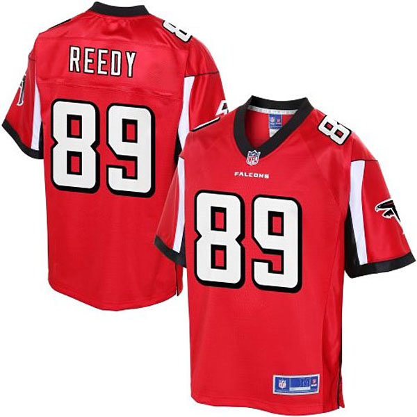 Pro Line Men's Atlanta Falcons #89 Bernard Reedy Team Color Jersey