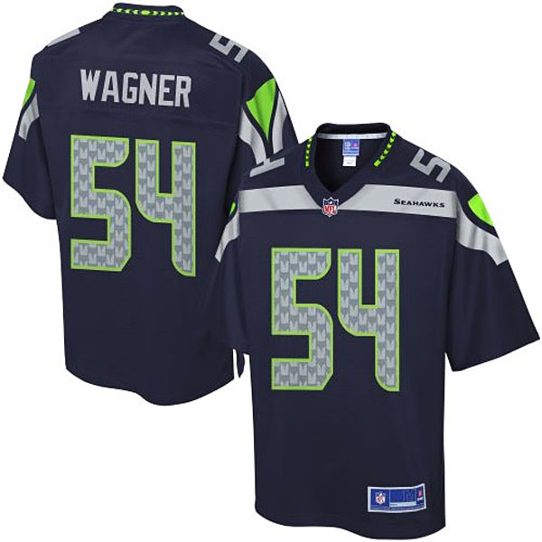 Pro Line Men's Seattle Seahawks #54 Bobby Wagner Team Color Jersey