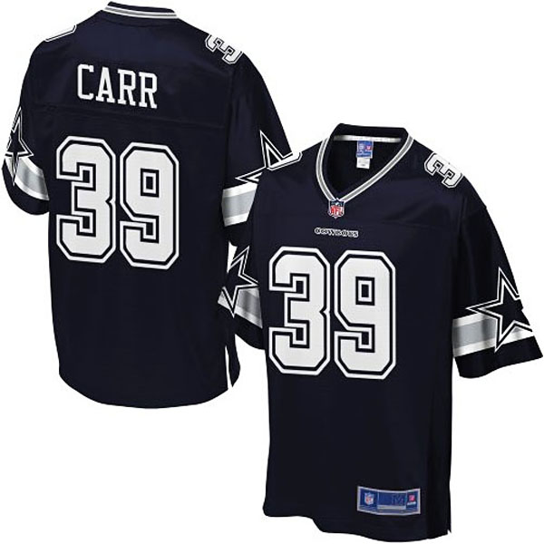 Pro Line Men's Dallas Cowboys #39 Brandon Carr Team Color Jersey