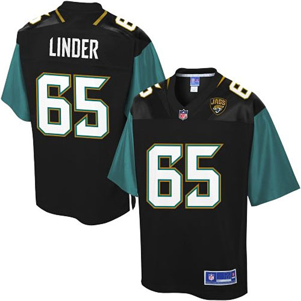 Pro Line Men's Jacksonville Jaguars #65 Brandon Linder Team Color Jersey