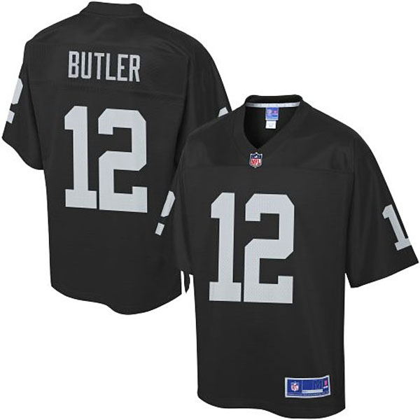 Pro Line Men's Oakland Raiders #12 Brice Butler Team Color Jersey