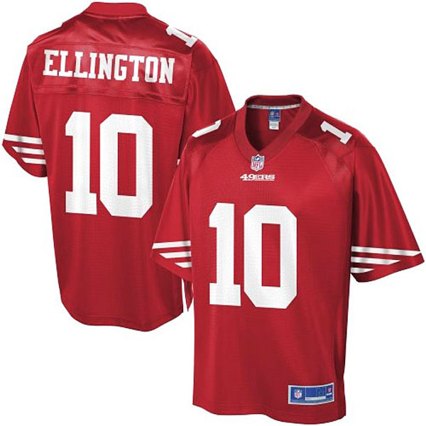 Pro Line Mens San Francisco 49ers #10 Bruce Ellington Team Color Jersey