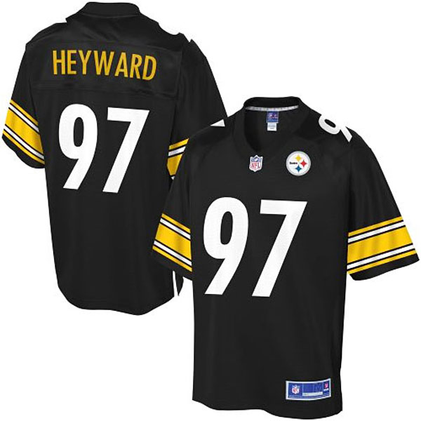 Pro Line Men's Pittsburgh Steelers #97 Cameron Heyward Team Color Jersey