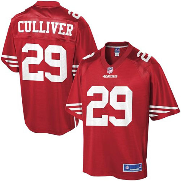 Pro Line Men's San Francisco 49ers #29 Chris Culliver Team Color Jersey