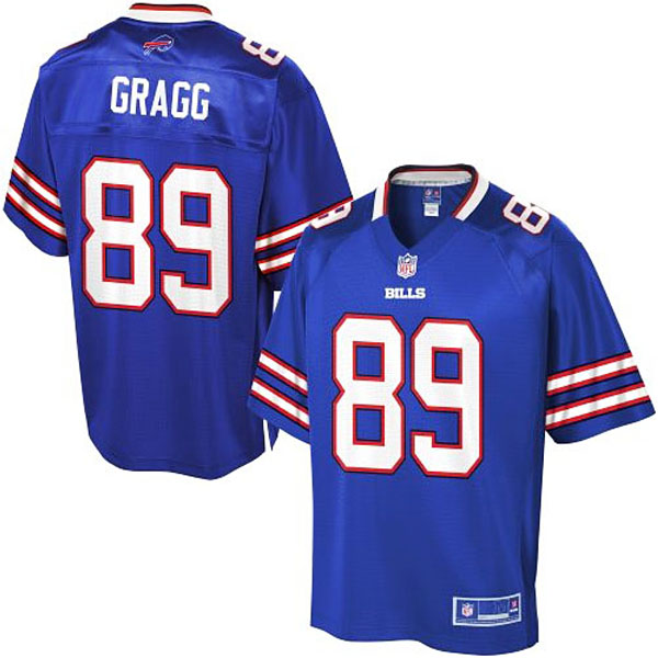 Pro Line Men's Buffalo Bills #89 Chris Gragg Team Color Jersey