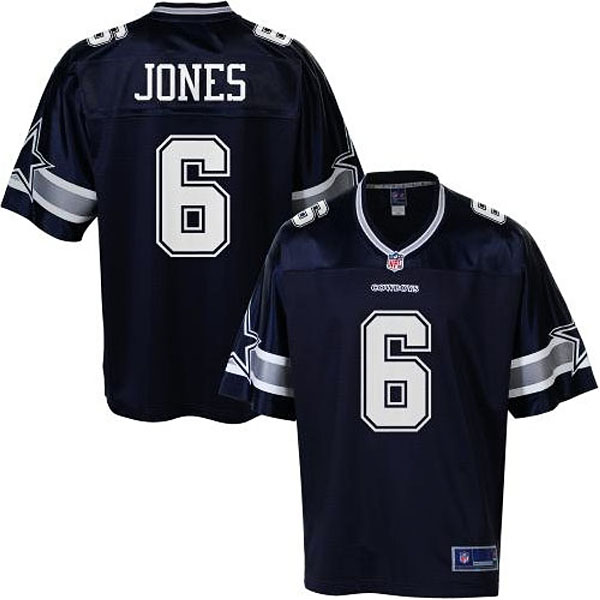 Pro Line Men's Dallas Cowboys #6 Chris Jones Team Color Jersey