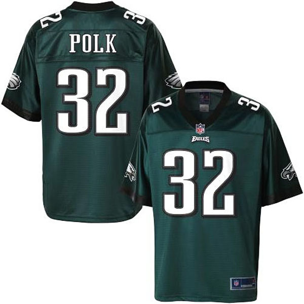 Pro Line Men's Philadelphia Eagles #32 Chris Polk Team Color Jersey