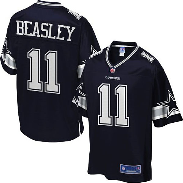 Pro Line Men's Dallas Cowboys #11 Cole Beasley Team Color Jersey