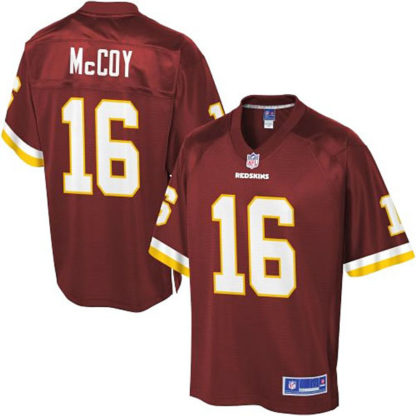 Pro Line Mens Washington Redskins #16 Colt McCoy Team Color Jersey