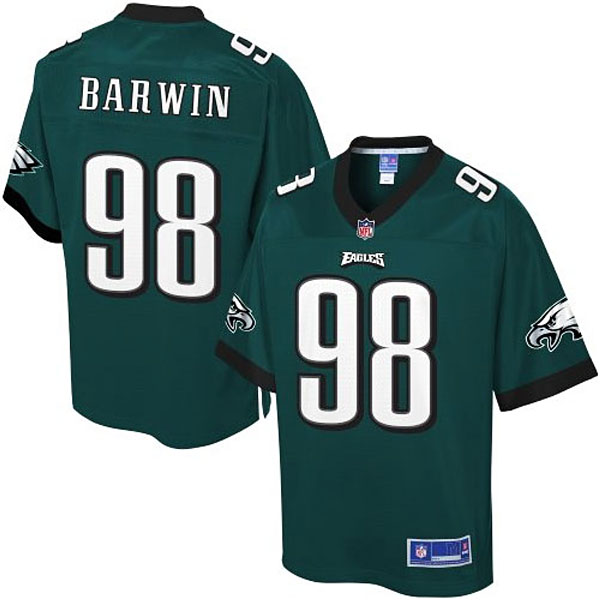 Pro Line Men's Philadelphia Eagles #98 Connor Barwin Team Color Jersey