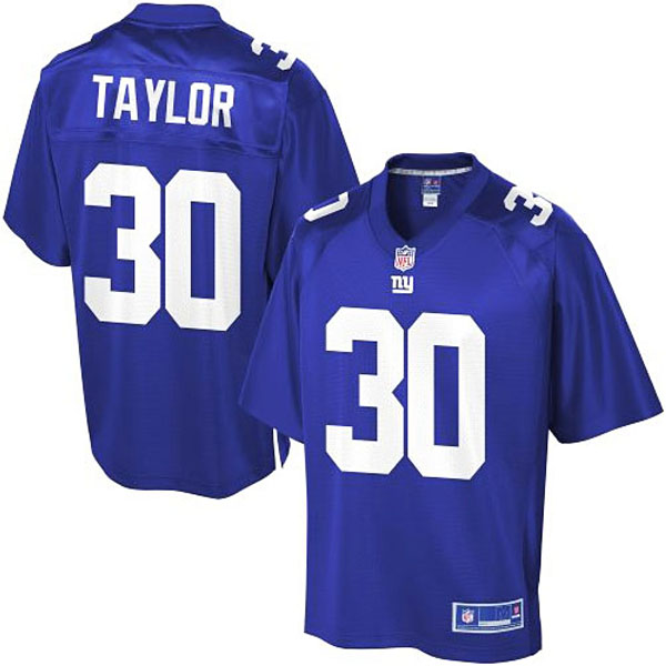 Pro Line Men's New York Giants #30 Cooper Taylor Team Color Jersey