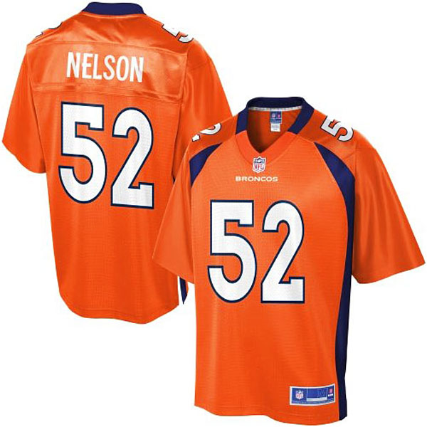 Pro Line Mens Denver Broncos #52 Corey Nelson Team Color Jersey