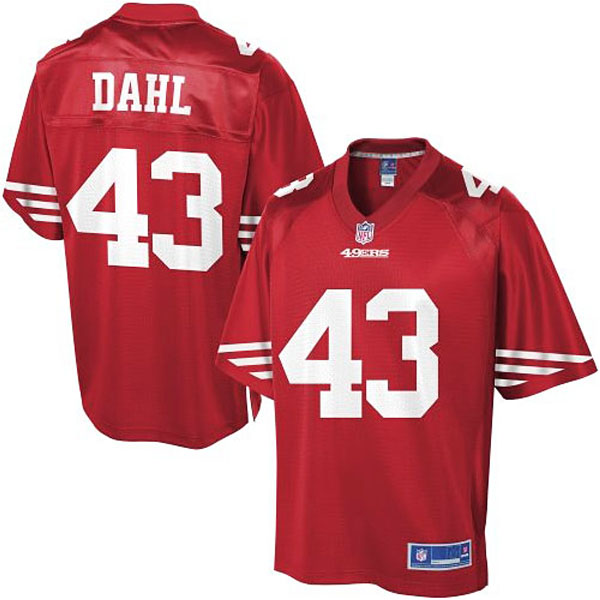 Pro Line Men's San Francisco 49ers #43 Craig Dahl Team Color Jersey