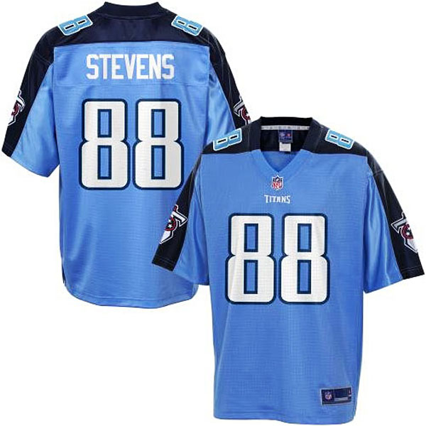 Pro Line Men's Tennessee Titans #88 Craig Stevens Team Color Jersey