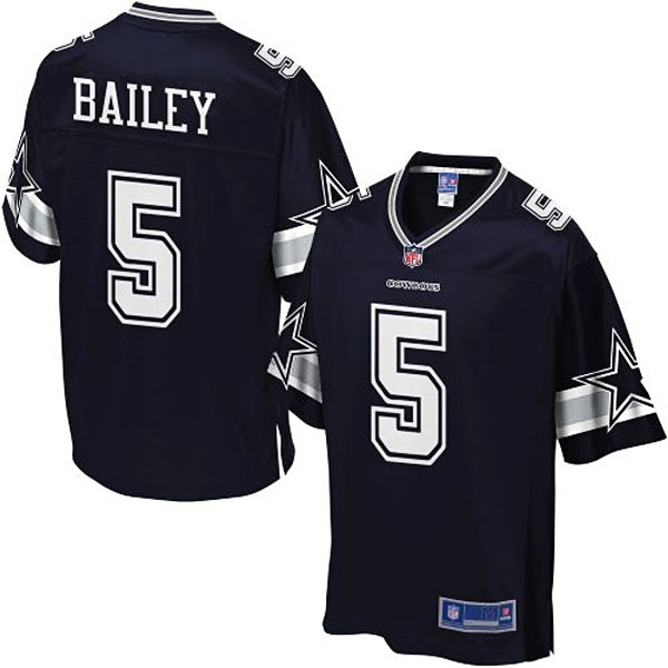 Pro Line Men's Dallas Cowboys #5 Dan Bailey Team Color Jersey