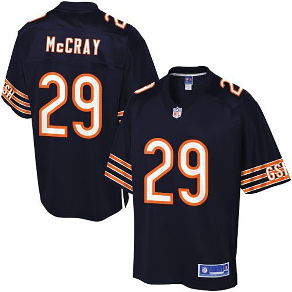 Pro Line Mens Chicago Bears #29 Danny McCray Team Color Jersey