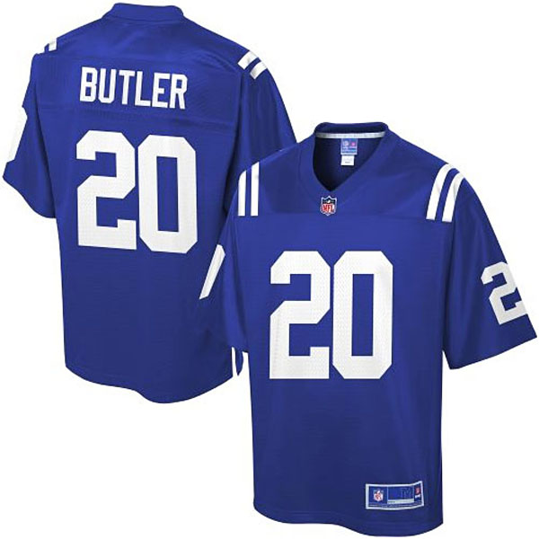 Pro Line Men's Indianapolis Colts #20 Darius Butler Team Color Jersey