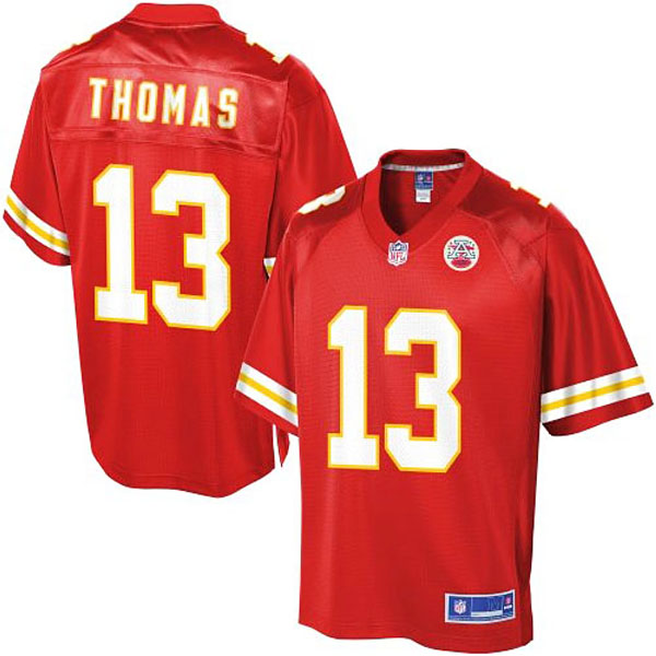 Pro Line Mens Kansas City Chiefs #13 De'Anthony Thomas Team Color Jersey