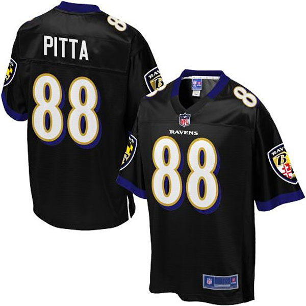 Pro Line Mens Baltimore Ravens #88 Dennis Pitta Alternate Jersey