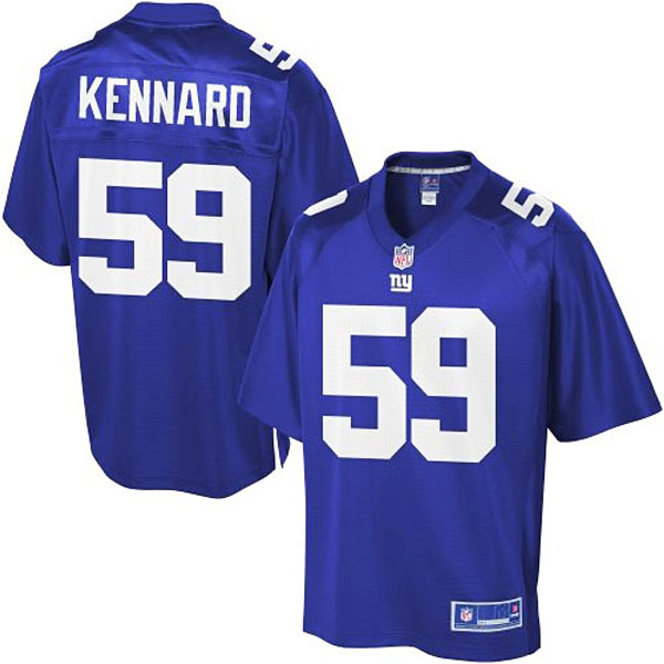 Pro Line Mens New York Giants #59 Devon Kennard Team Color Jersey