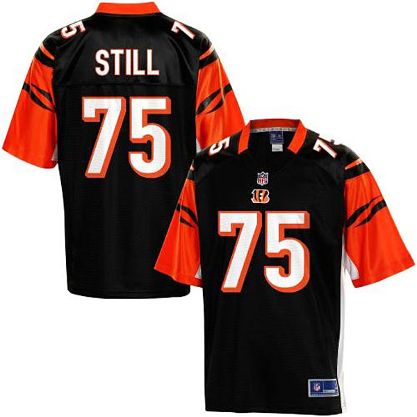 Pro Line Men's Cincinnati Bengals #75 Devon Still Team Color Jersey