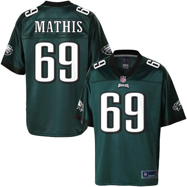 Pro Line Men's Philadelphia Eagles #69 Evan Mathis Team Color Jersey