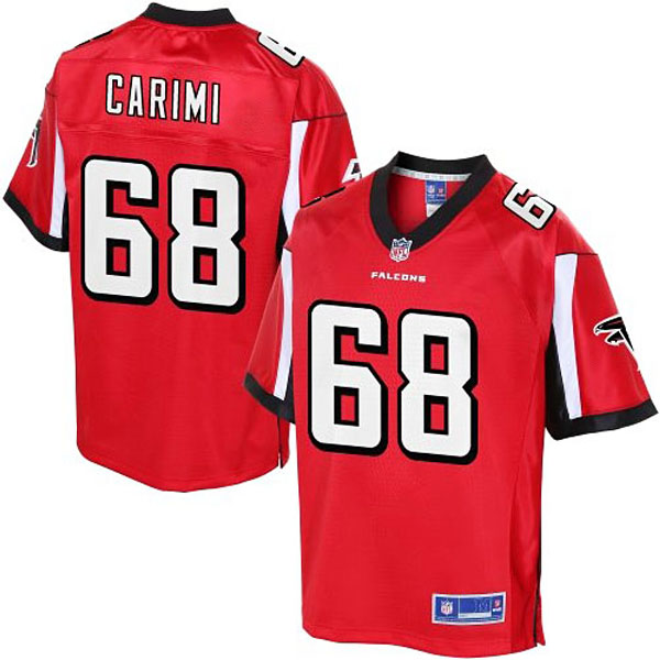 Pro Line Men's Tampa Bay Buccaneers #72 Gabe Carimi Team Color Jersey