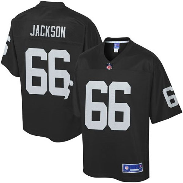 Pro Line Mens Oakland Raiders #66 Gabe Jackson Team Color Jersey