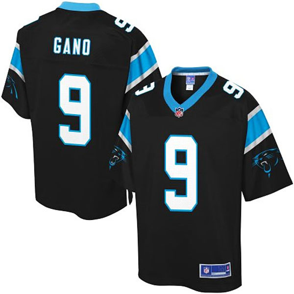 Pro Line Men's Carolina Panthers #9 Graham Gano Team Color Jersey