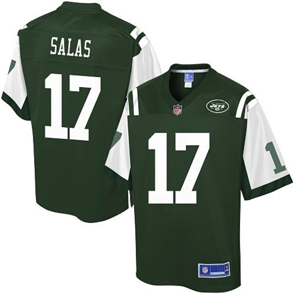 Pro Line Men's New York Jets #17 Greg Salas Team Color Jersey