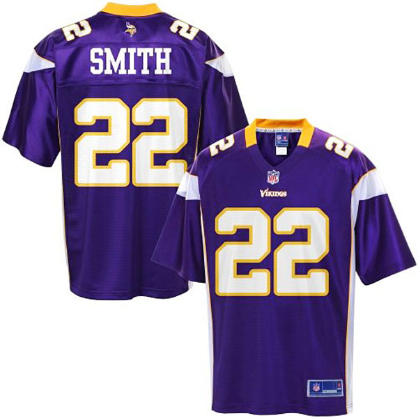 Pro Line Men's Minnesota Vikings #22 Harrison Smith Team Color Jersey