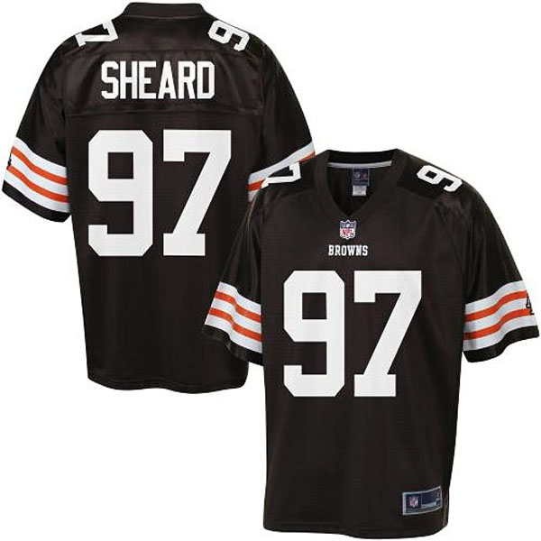 Pro Line Men's Cleveland Browns #97 Jabaal Sheard Team Color Jersey