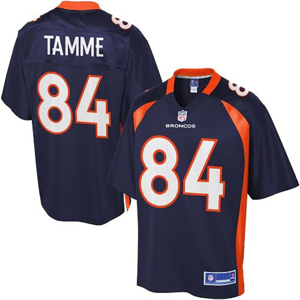 Pro Line Mens Denver Broncos #84 Jacob Tamme Alternate Jersey