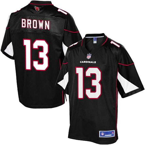 Pro Line Mens Arizona Cardinals #13 Jaron Brown Alternate Jersey