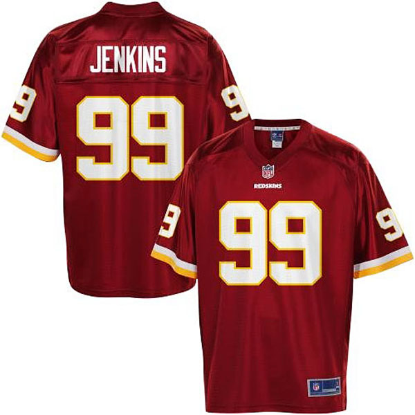 Pro Line Men's Washington Redskins #99 Jarvis Jenkins Team Color Jersey