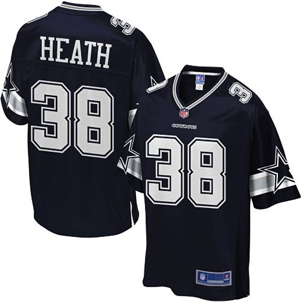 Pro Line Men's Dallas Cowboys #38 Jeff Heath Team Color Jersey