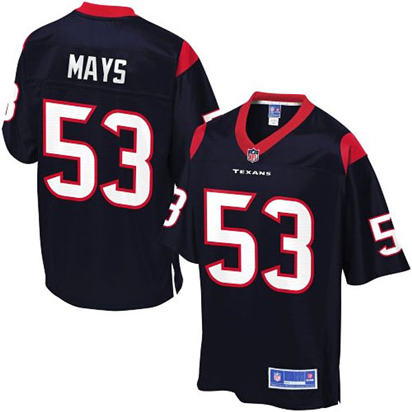 Pro Line Men's Houston Texans #53 Joe Mays Team Color Jersey