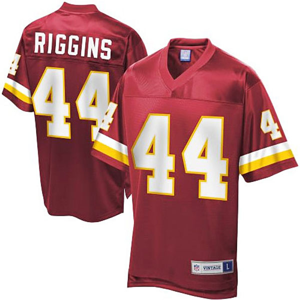 Men's Pro Line Washington Redskins #44 John Riggins Retired Player Jersey