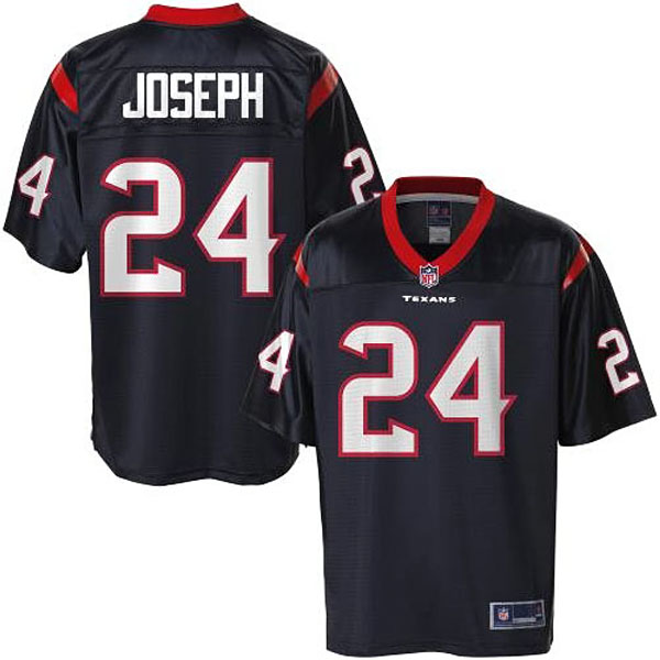 Pro Line Men's Houston Texans #24 Johnathan Joseph Team Color Jersey